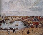 Camille Pissarro port oil